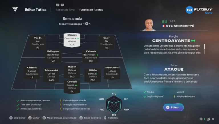 Imagen del artículo ¿Cuáles son los roles de los jugadores y cómo ayudan a mejorar el rendimiento en Ultimate Team? en el blog de FutBuyNow sobre EA Sports FC 26