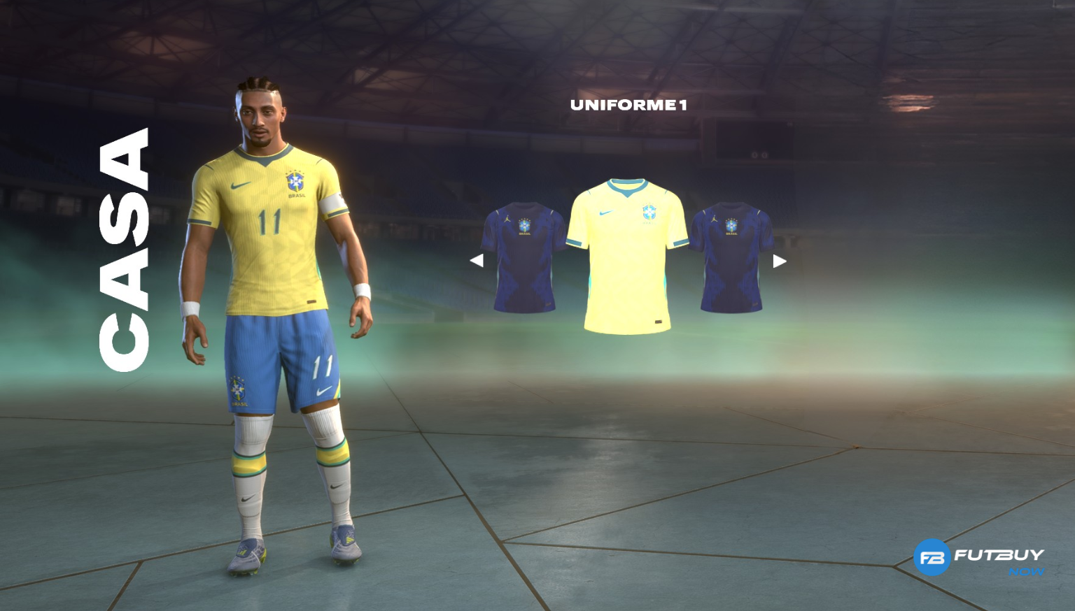 Imagem do artigo Como conseguir o uniforme da Seleção Brasileira no EA FC 26 no blog da FutBuyNow sobre EA FC 26