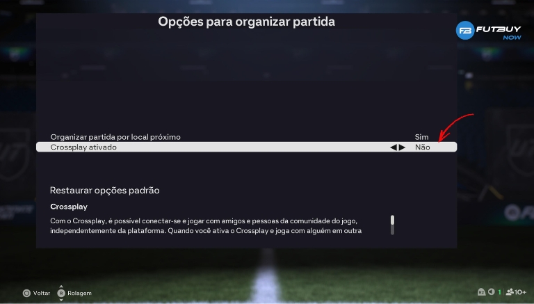 Afbeelding van het artikel Hoe Crossplay in EA FC 26 in te schakelen of uit te schakelen op de blog van FutBuyNow over EA FC 26