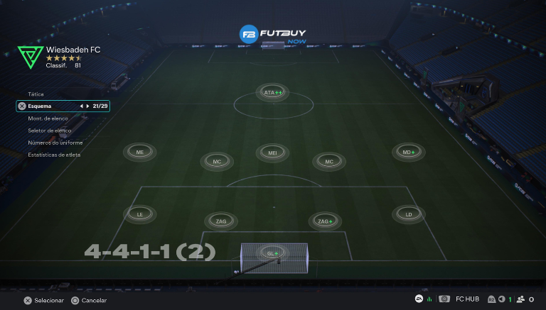 Image de l'article EA FC 26 Meta : Pourquoi le 4-4-1-1 est la Meilleure Formation dans le Jeu sur le blog de FutBuyNow concernant EA Sports FC 26